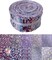 40 Pre-Cut Jelly Roll Cotton Fabric Strips - 10 Assorted Floral Prints (2.5 x 44 Inch)